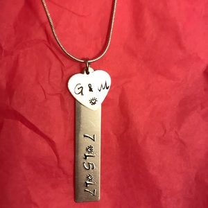 Hand stamped jewelry